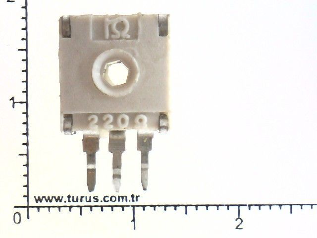 220 Ohm Dik Trimpot