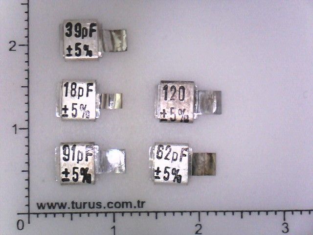 39 pF 250V Mikalı Kondansatör
