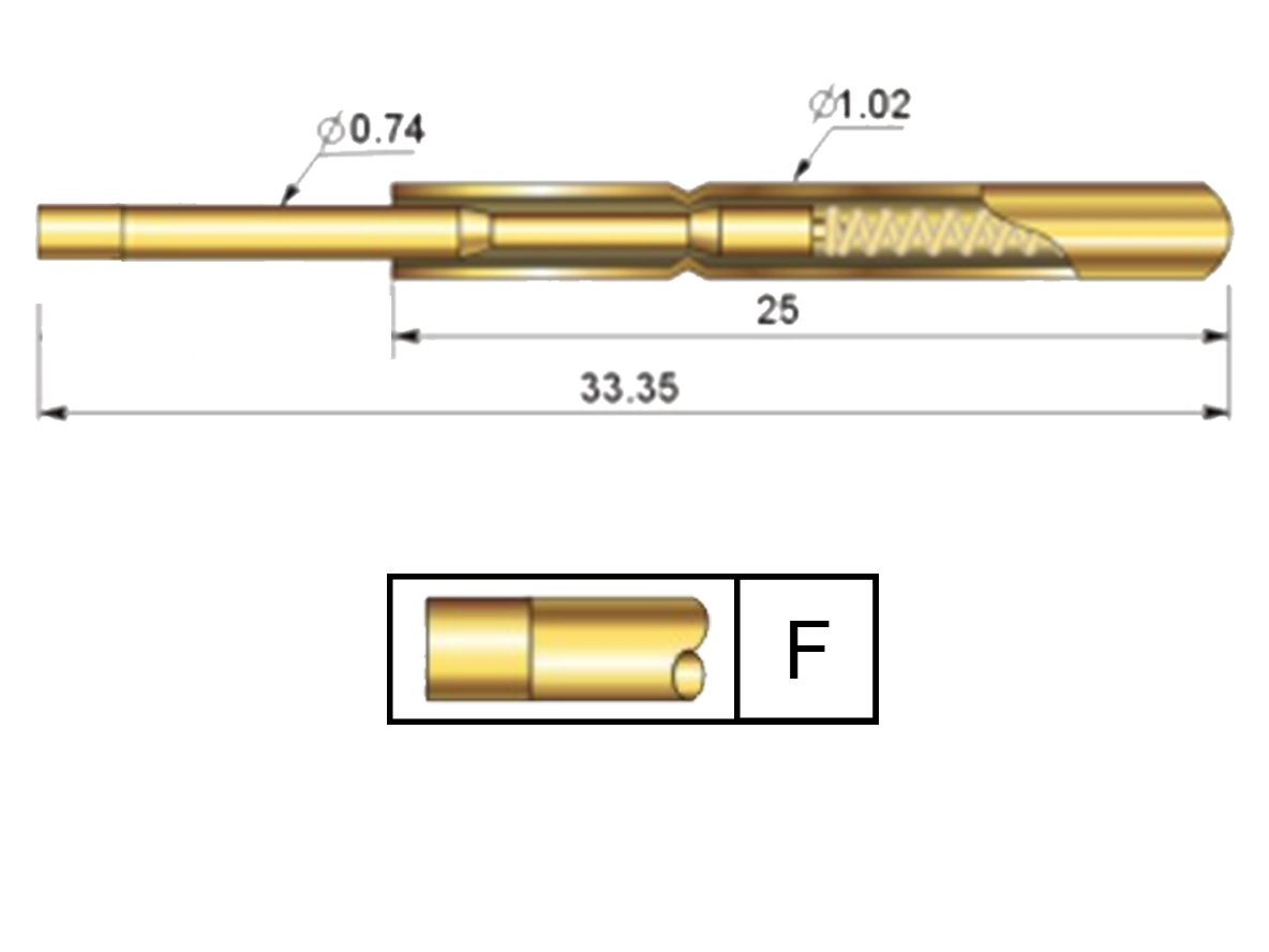 TP102-333-F Test Pini