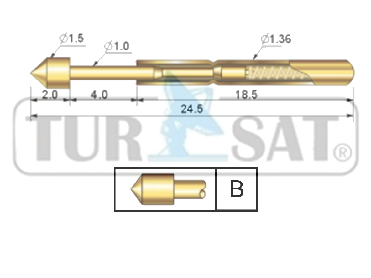 TP136-245-B Test Pini