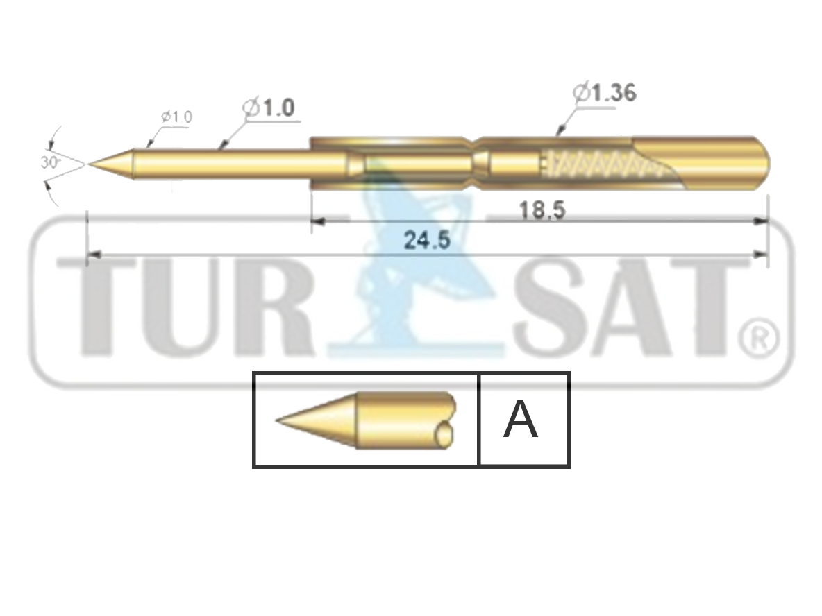 TP136-245-A Test Pini