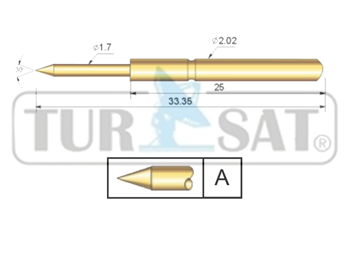 TP202-333-A Test Pini