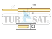 TP202-333-C2 Test Pini