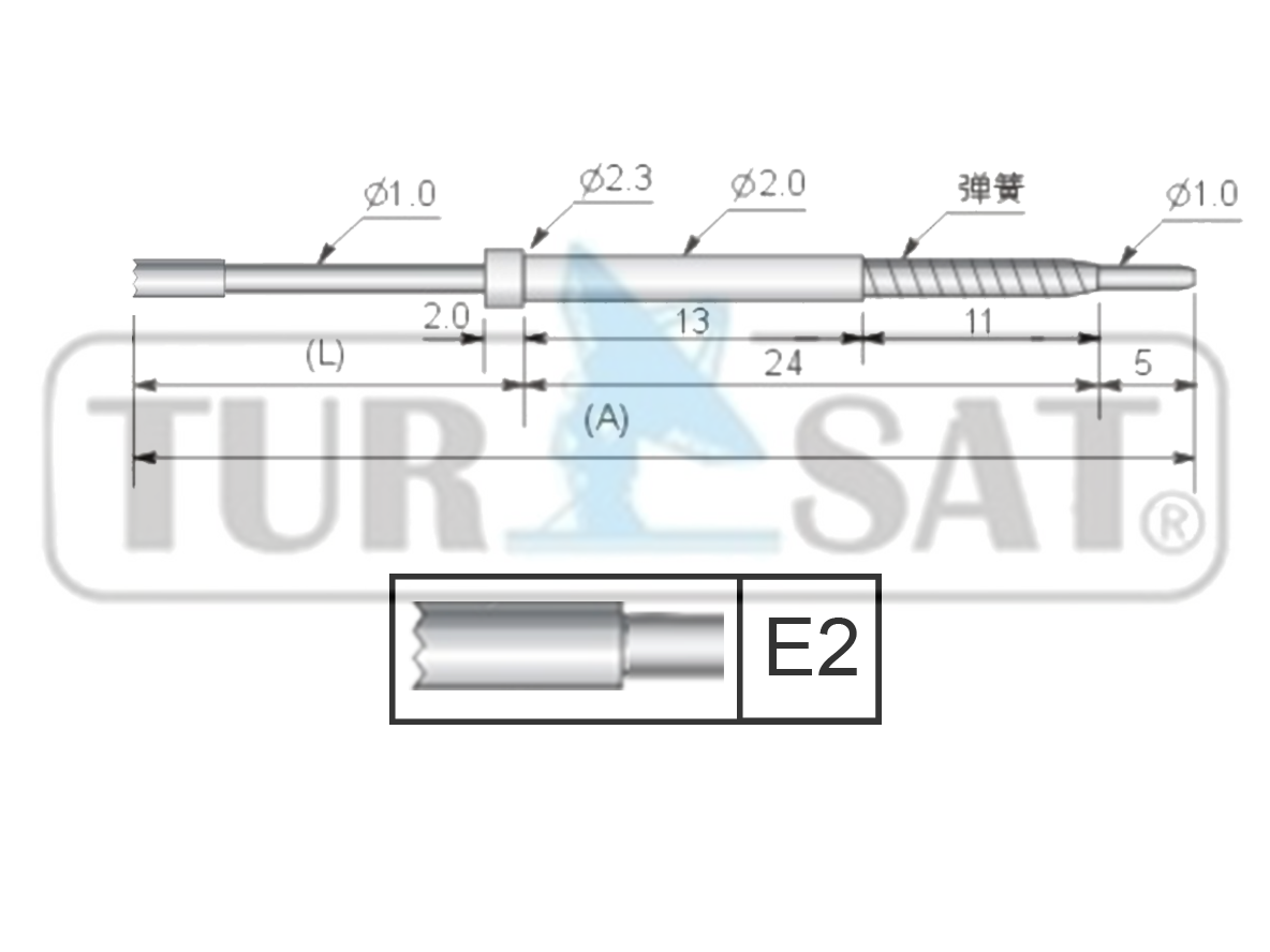 TP202-A-E2 Test Pini
