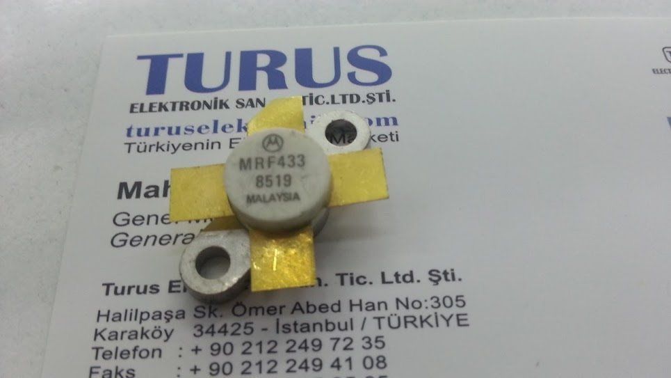 MRF433 12,5W, 30MHz, 12,5V