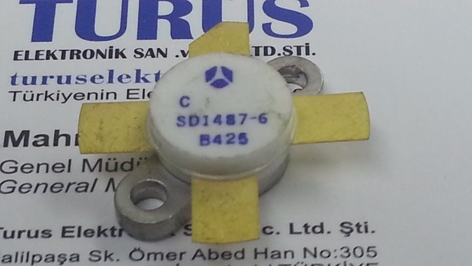 SD1487 100W, 30MHz, 12,5V