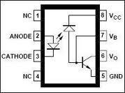 FODM2741 8-PIN DIP Error Amplifier Optocoupler