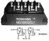 MG100G2CL1 100 A, 450 V, 2 CHANNEL, NPN, Si, POWER TRANSISTOR