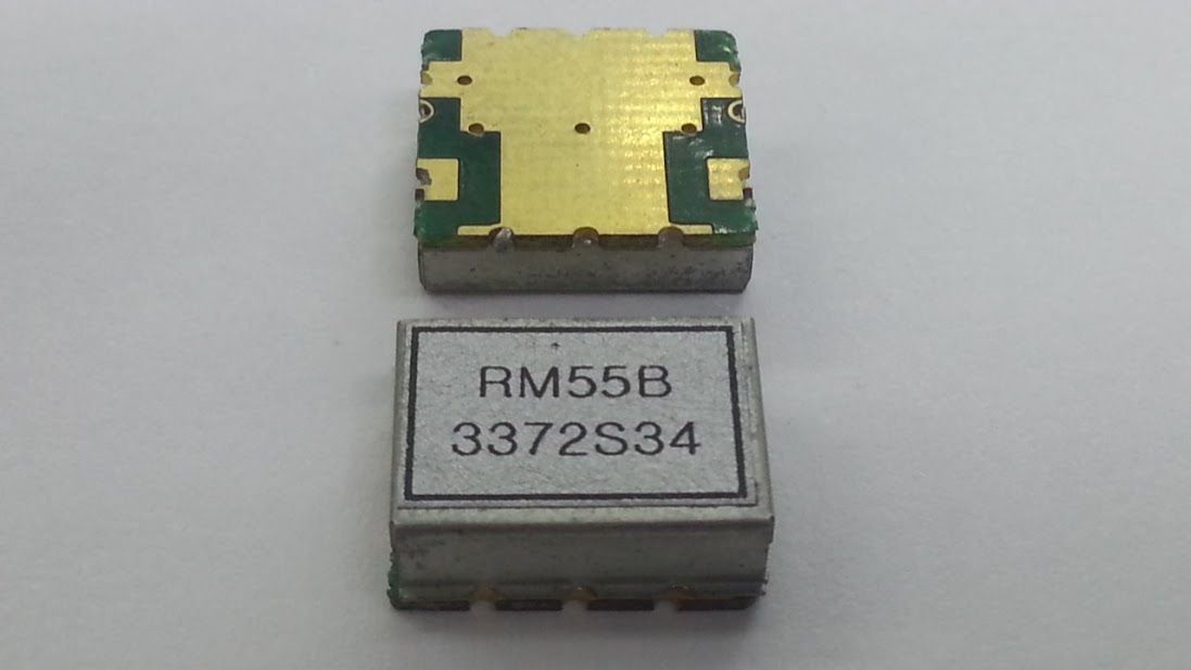 3372,50 MHz  4 Pole Band Pass Filter 55.00MHz Band Widht