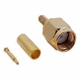 SMA-100 Erkek Sıkmalı RG174/RG316 SMA Konnektör