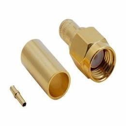 SMA-107 Dişi Sıkmalı RG58 SMA Konnektör