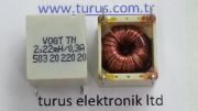 2*22 mH Inductor 5032022020