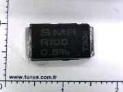 0,100 Ohm 5 Watt SMD Resistor (SMR-R100-0.5)
