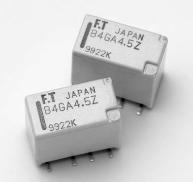 FTR-B4GB012Z DPDT 12V 2A 1.44KOhm SMD Electromechanical Relay