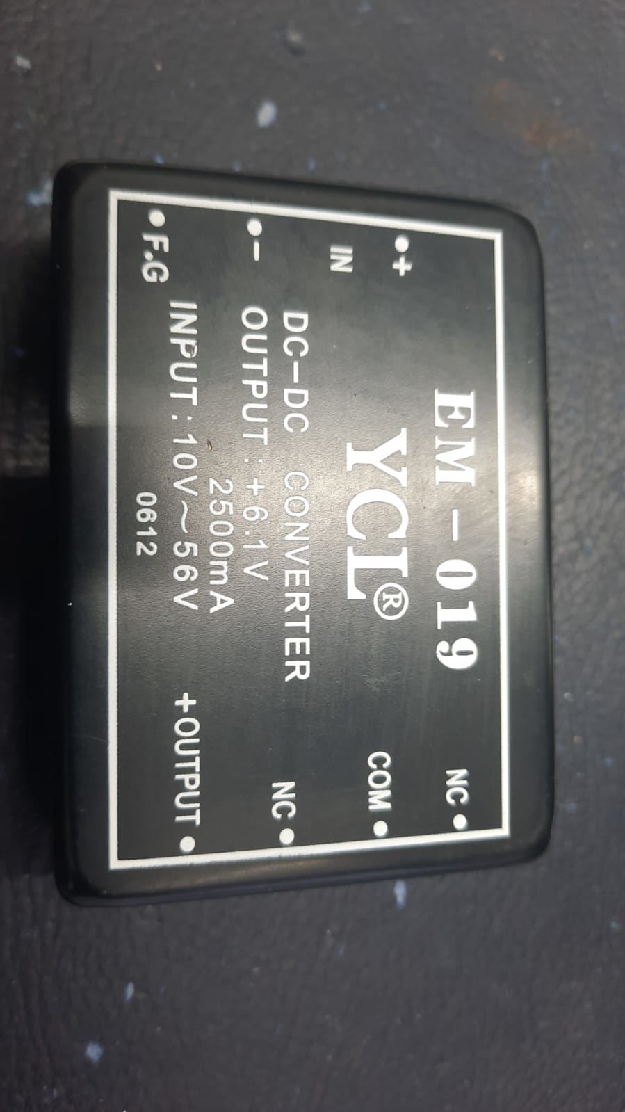 EM-019  10-56 DCV IN  6,1 DCV OUT   Dc Dc Konvertör  (EM019)