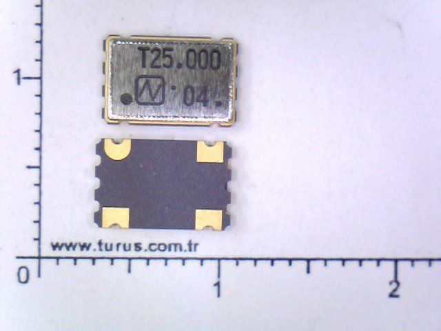 25,000 MHz Kristal