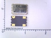 25,000 MHz Kristal