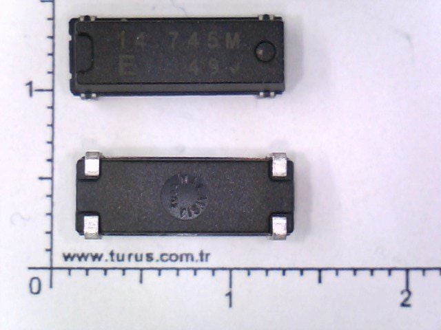 14,7456 MHz Kristal SMD 4 Pin 4*11mm