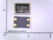 10,000 MHz Kristal SMD 7*5mm