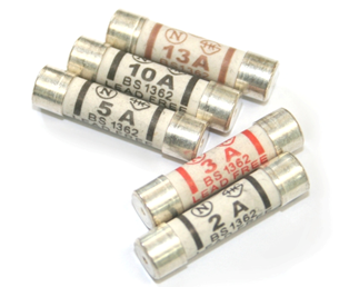 BS1362  - 10 Amper 25*6mm  BK-C180-10A