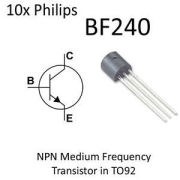 BF240 RF Transistor  (10 Ad )