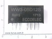 WW3-24S05   24V►5V 3 Watt