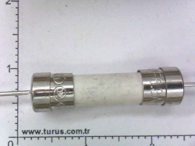6,3 Amper 250Volt  5X20mm Seramik Tel ayaklı sigorta 0216063MRET1