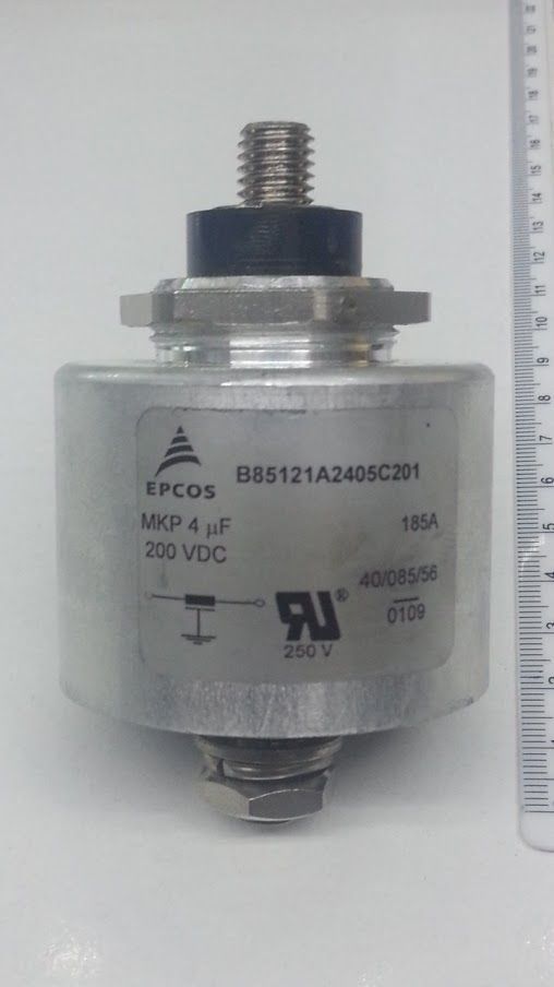 B85121A2405C201  200VDC 4 uF