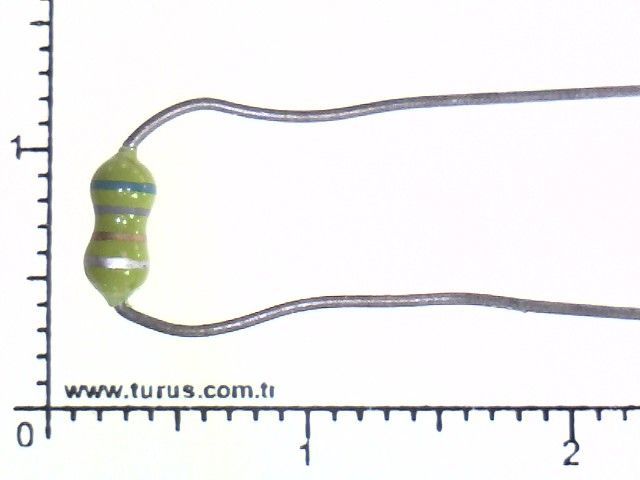 6.8 uH Direnç Tipi Bobin 1/8 Watt