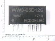 WW3-12S3V3   12V►3V3  3 Watt