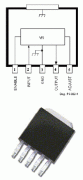 SI-3012KM  ADJ  1,28V - 15V Out   1A Low-Dropout Reg IC