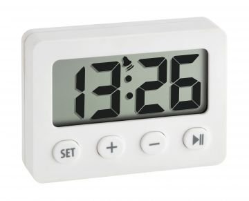 TFA 60.2014.02 Timer ve kronometreli  Elektronik Alarmlı  saat