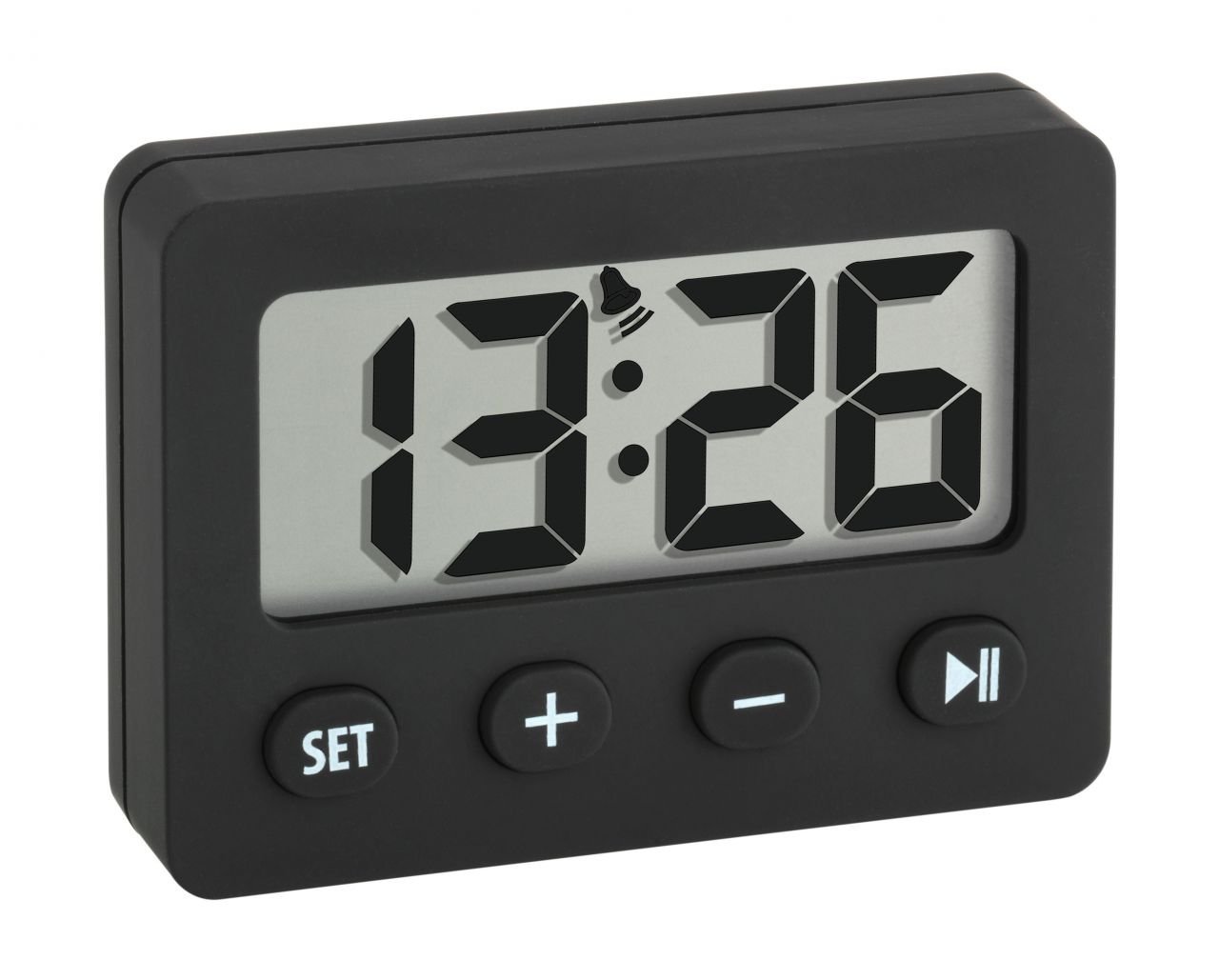 TFA 60.2014.01 Timer ve kronometreli  Elektronik Alarmlı  saat