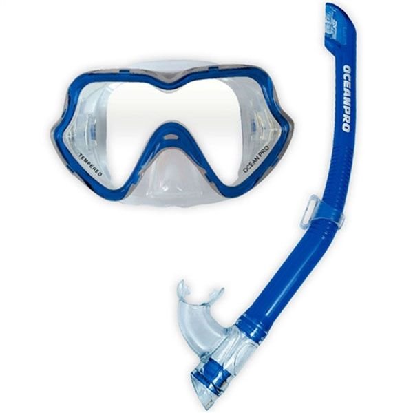 NINGALOO MASKE ŞNORKEL SETİ (MAVİ)