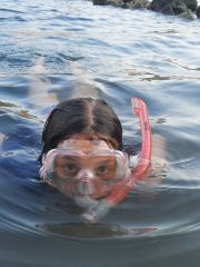 NINGALOO MASKE ŞNORKEL SETİ (PEMBE)
