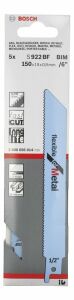 Bosch - Flexible Serisi Metal için Panter Testere Bıçağı S 922 BF - 5'li 2608656014