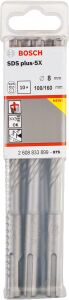 Bosch - SDS-Plus-5X Serisi Kırıcı Delici Matkap Ucu 8*160 mm 10'lu