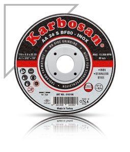 Karbosan 910400 125x1x22.23  Inox Kesme Diski