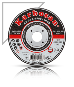 Karbosan 910420 180x1.9x22.23 Inox Kesme Diski