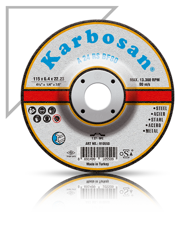 KARBOSAN 910570 180*6*22 NK METAL TAŞLAMA TAŞI