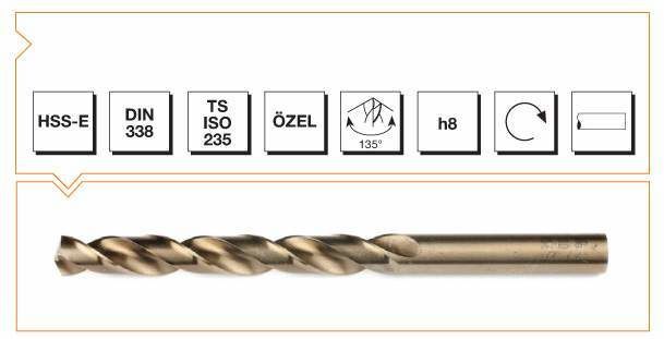 MTE HSSE 3,00 MM ALTIN SERİ MATKAP DIN338RN 400611