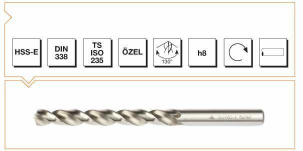 MTE HSSE 3,20 MM GÜMÜŞ SERİ MATKAP DIN 338 RN