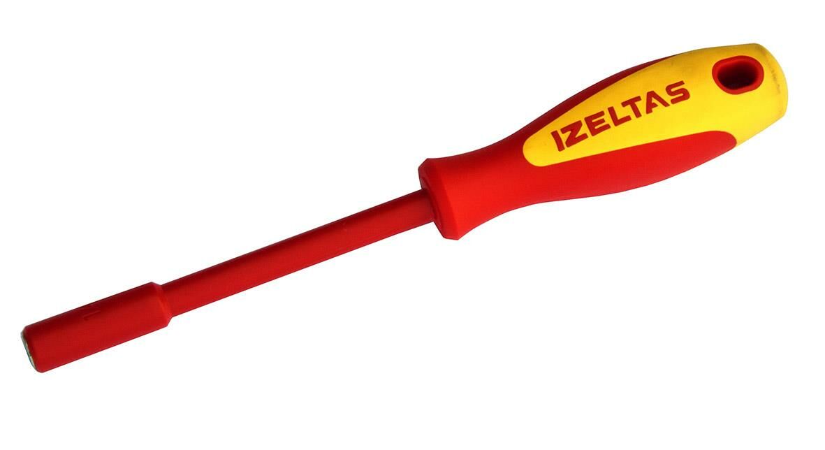 İZELTAŞ 4783 19 6120 6,3X120 ELEKTRİKÇİ İZOLELİ MANYETİK BİTS TUTUCU TORNAVİDA 1000V