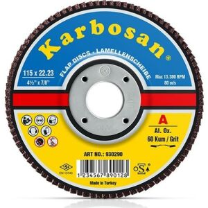 KARBOSAN 985810 DİSK ZIMPARA 180*22*40 NK