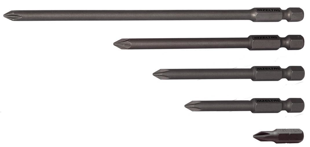İZELTAŞ 4870 21 0702 PH 2 UZUN YILDIZ BİTS UÇ 75MM