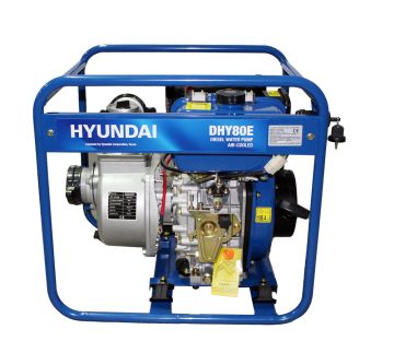 Hyundai DHY80E Dizel Su Motoru 3'' Marşlı