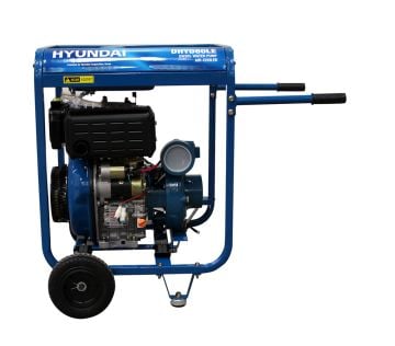 Hyundai DHYD80LE Dizel Su Motoru 3'' Marşlı Döküm Pompa