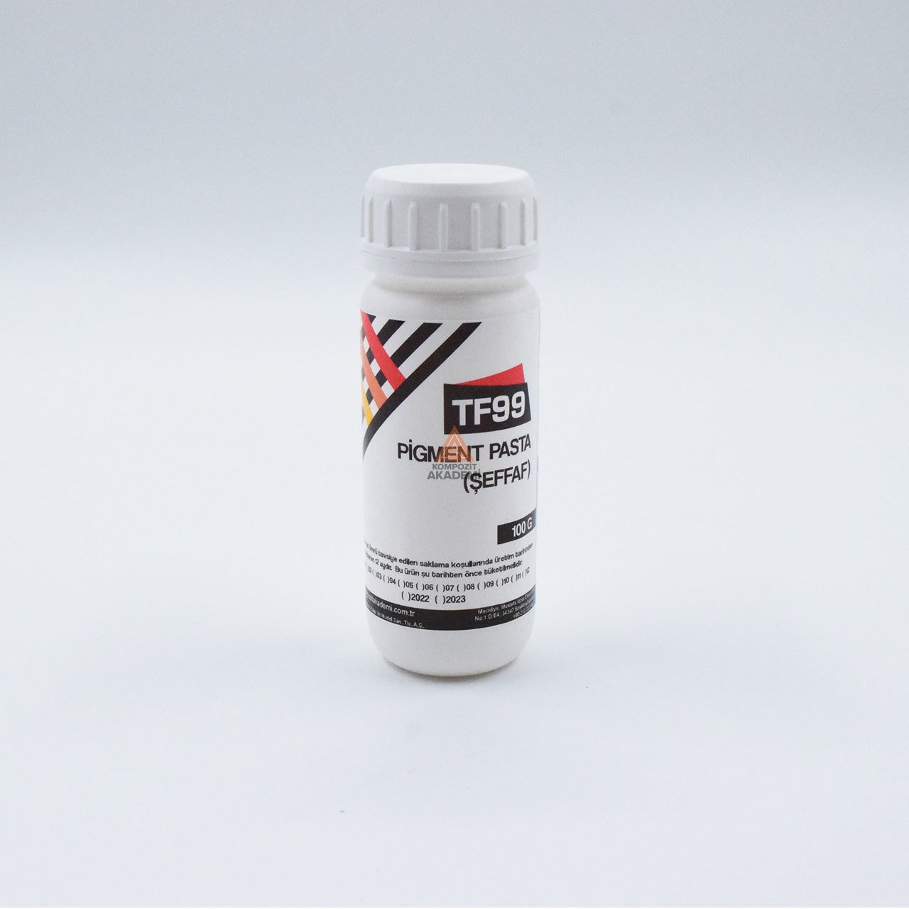 Şeffaf Pigment Pastalar - 100 gr.