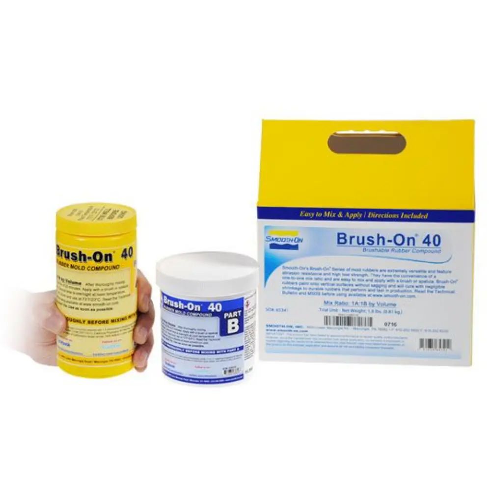 Brush-On 40 Dik Yüzeyler için Sürülebilir Kalıp Üretanı Trial Size - 0.82 Kg