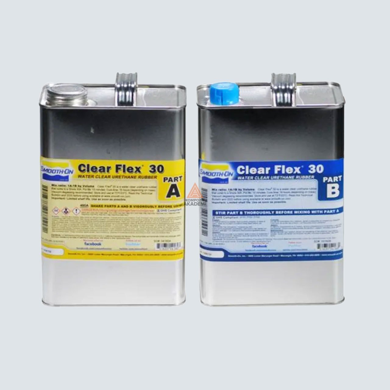 Clear Flex 30 Esnek Şeffaf UV Dayanımlı Üretan Reçine